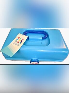 NWT Caboodles On-the-Go Girl #5626 Makeup Case Blue Two Tone 2024